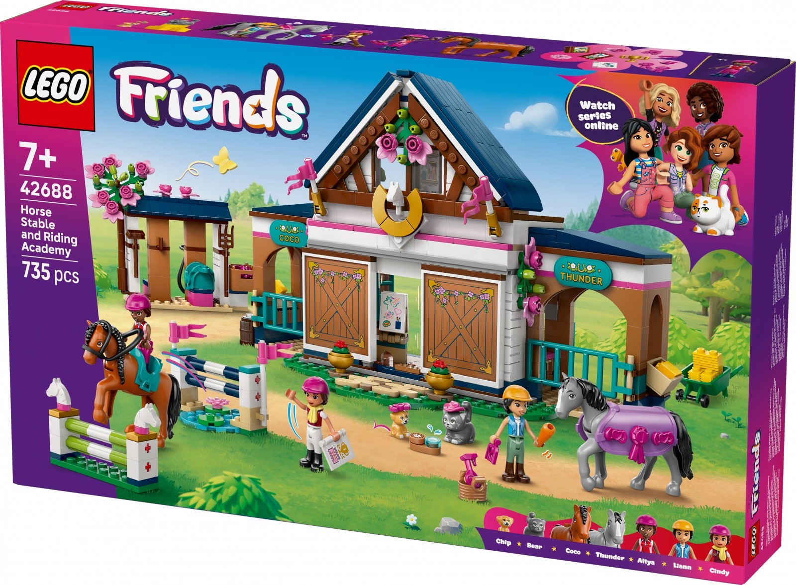 LEGO Friends 42688 Hlevi in jahalna šola 6