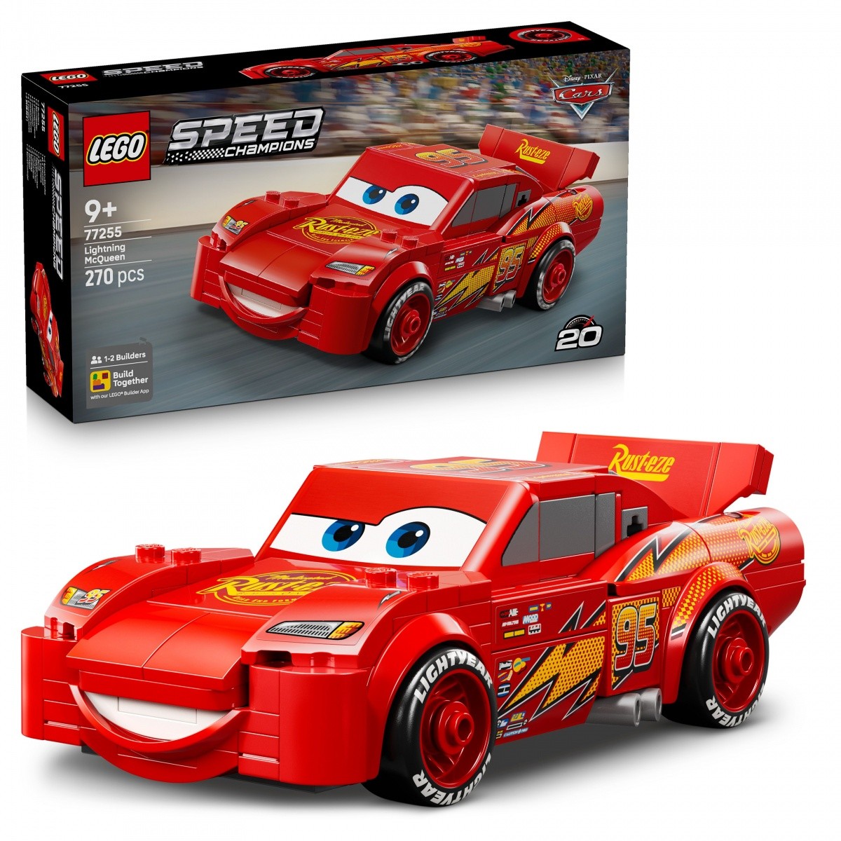 Kocke Speed Champions 77255 Zzzag McQueen 5