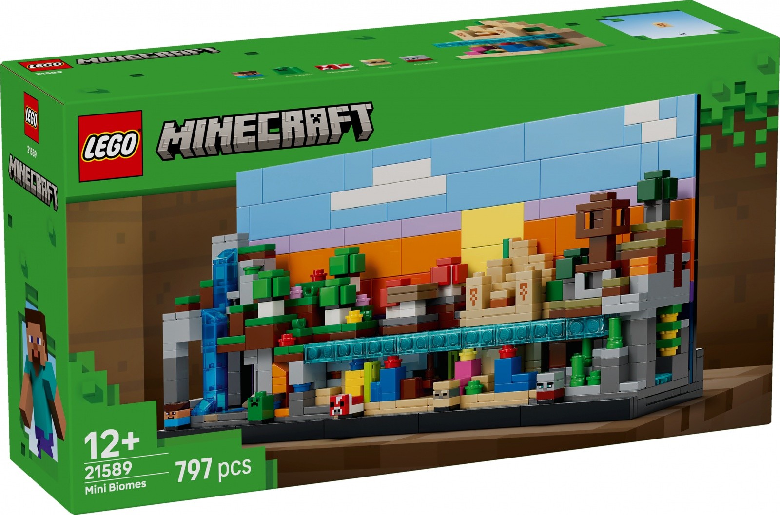 Kocke Minecraft 21589 Minibiomi