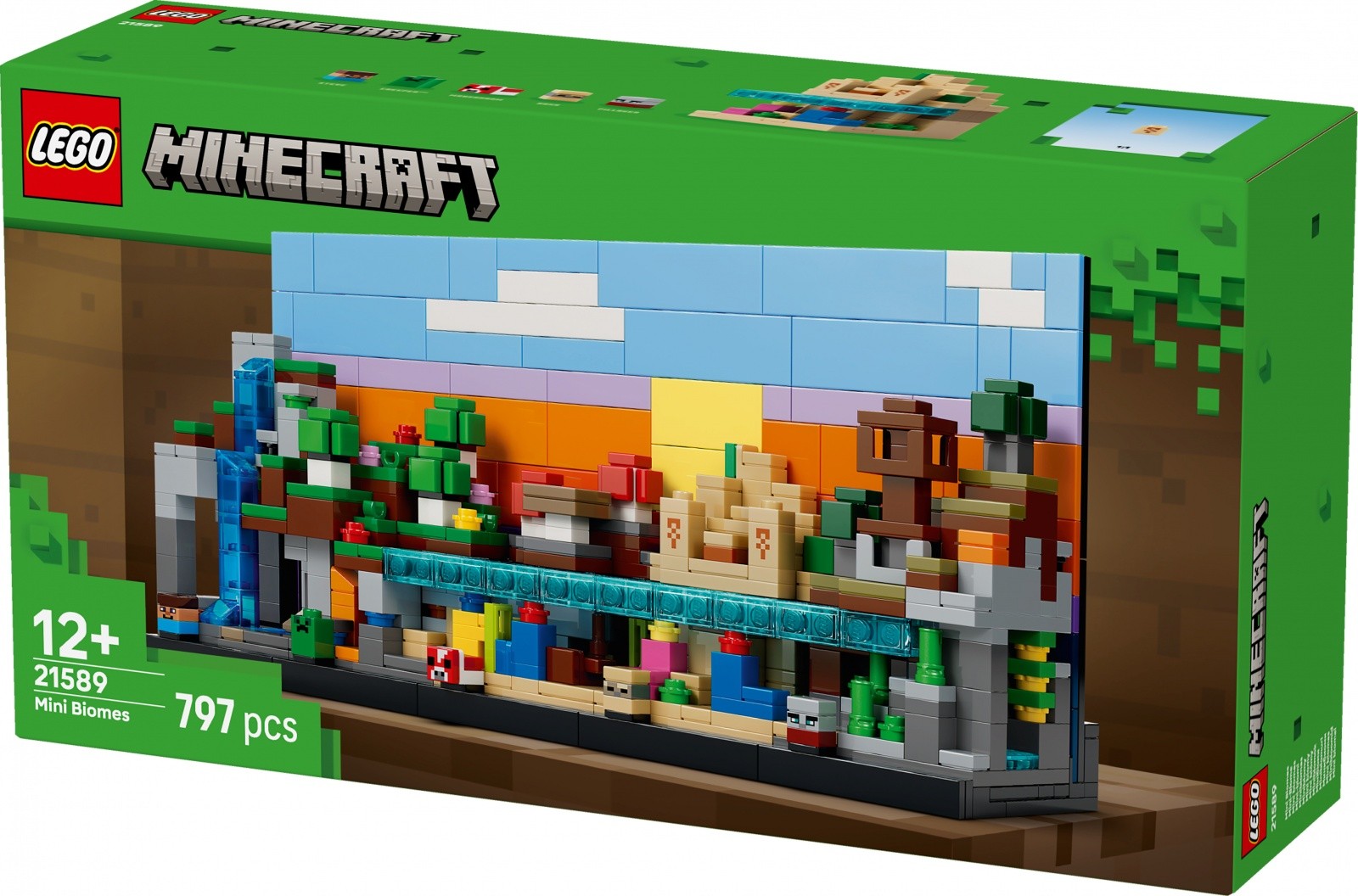 Kocke Minecraft 21589 Minibiomi 2