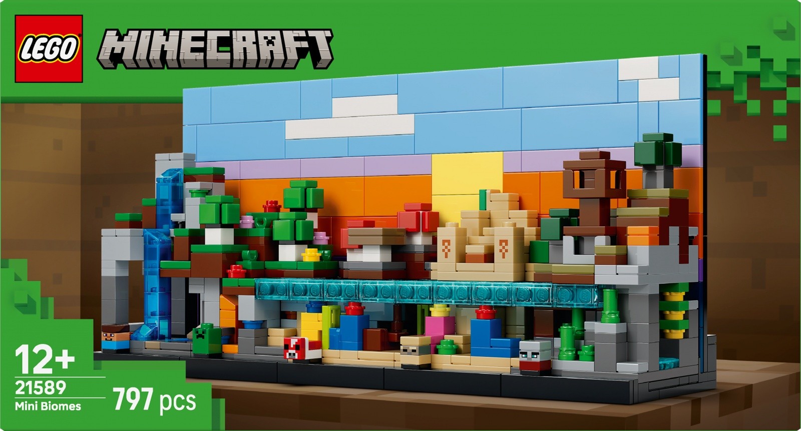 Kocke Minecraft 21589 Minibiomi 3