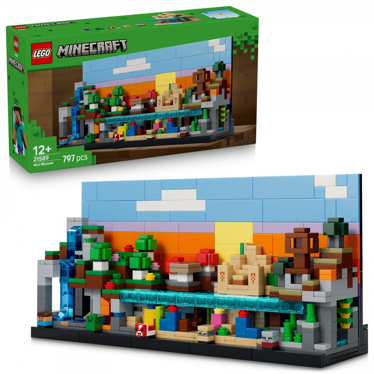 Kocke Minecraft 21589 Minibiomi 4
