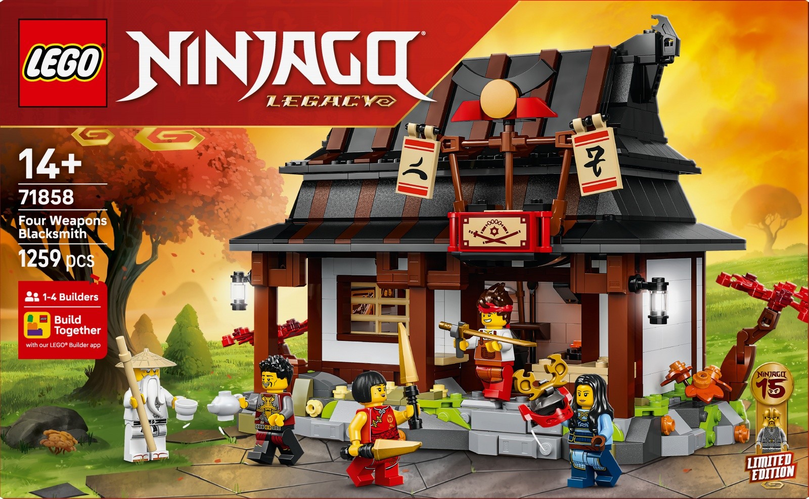 Kocke Ninjago 71858 Kovnica štirih orožij - 15-letnica 3