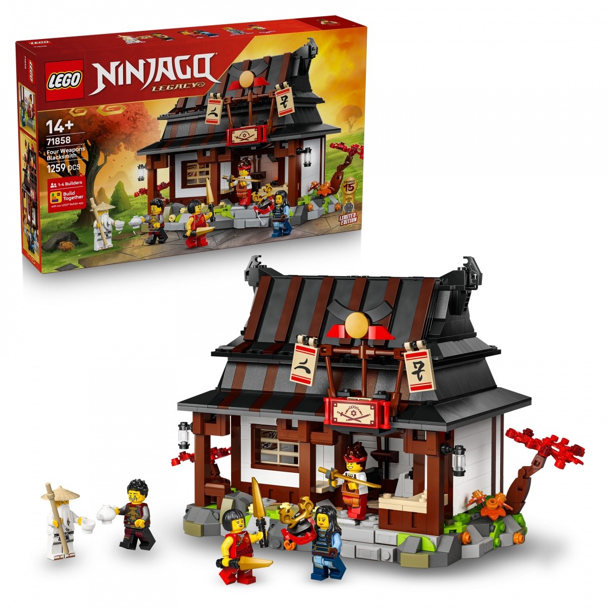 Kocke Ninjago 71858 Kovnica štirih orožij - 15-letnica 5