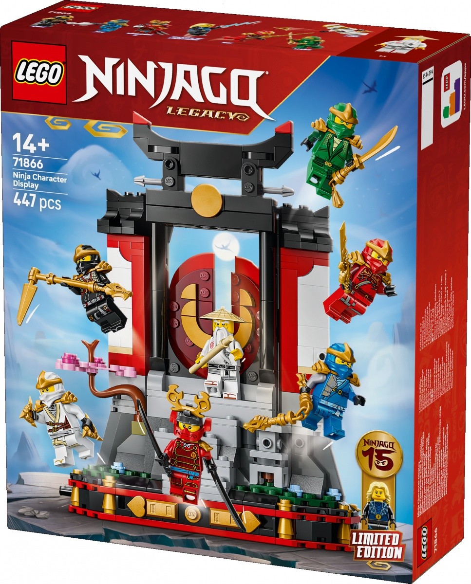 Kocke Ninjago 71866 Okras z nindža figurami - 15-letnica 2