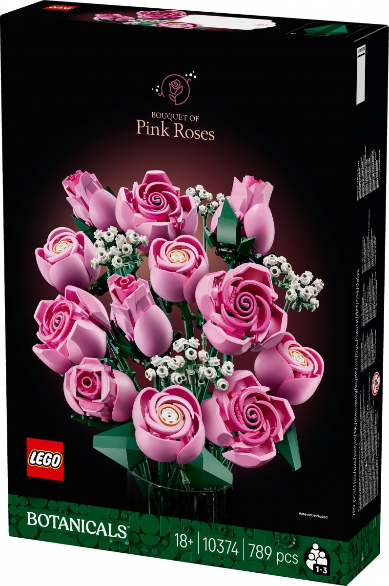 Kocke Botanicals 10374 Šopek rožnatih vrtnic 2