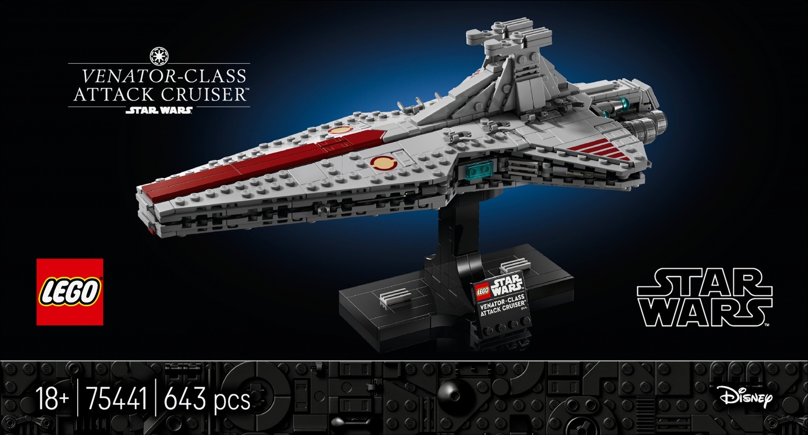 Kocke Star Wars 75441 Krstarica Venator 3