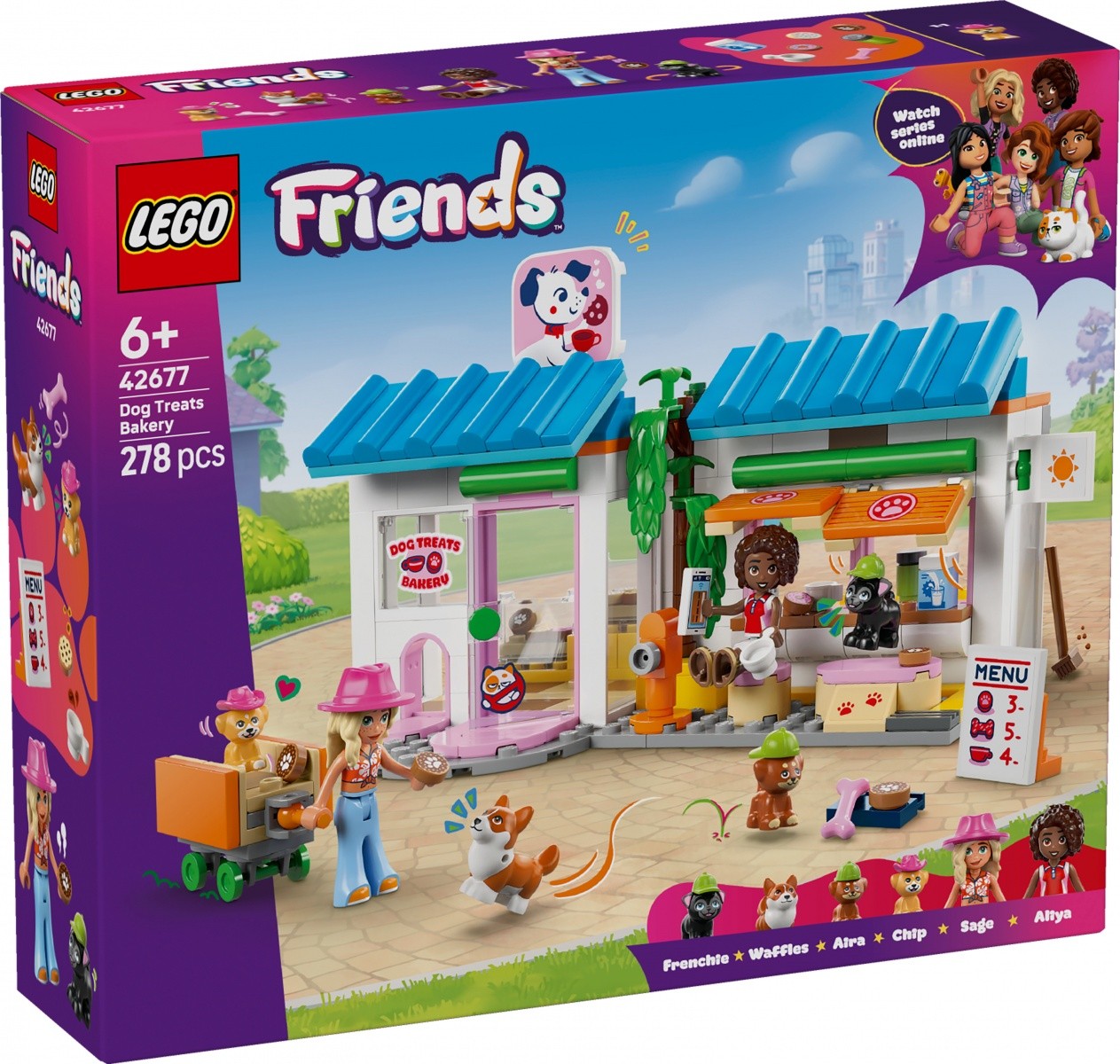 LEGO Friends 42677 Pekarna z priboljški za pse