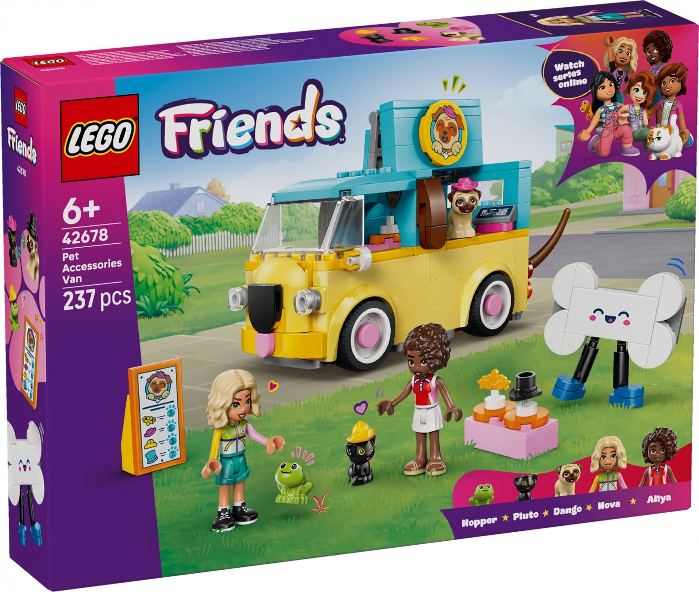 Kocke Friends 42678 Tovornjak s pripomočki za živali
