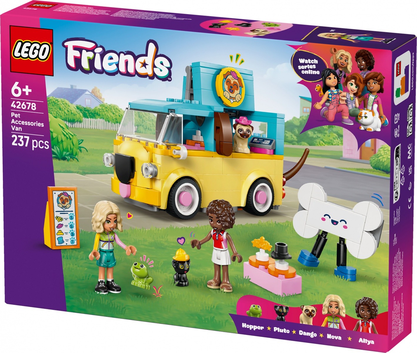 Kocke Friends 42678 Tovornjak s pripomočki za živali 6