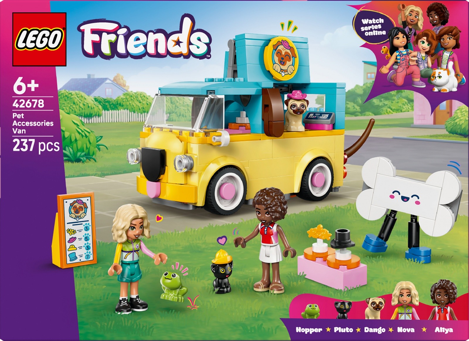Kocke Friends 42678 Tovornjak s pripomočki za živali 7