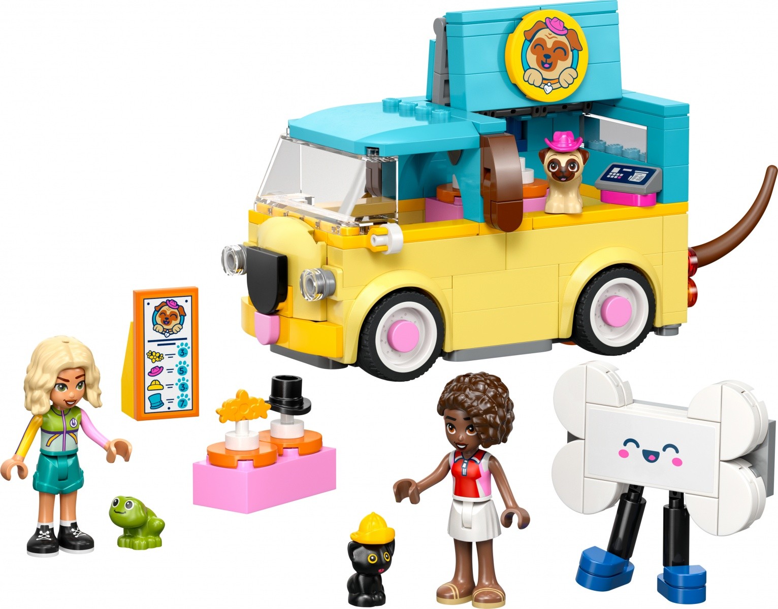 Kocke Friends 42678 Tovornjak s pripomočki za živali 8