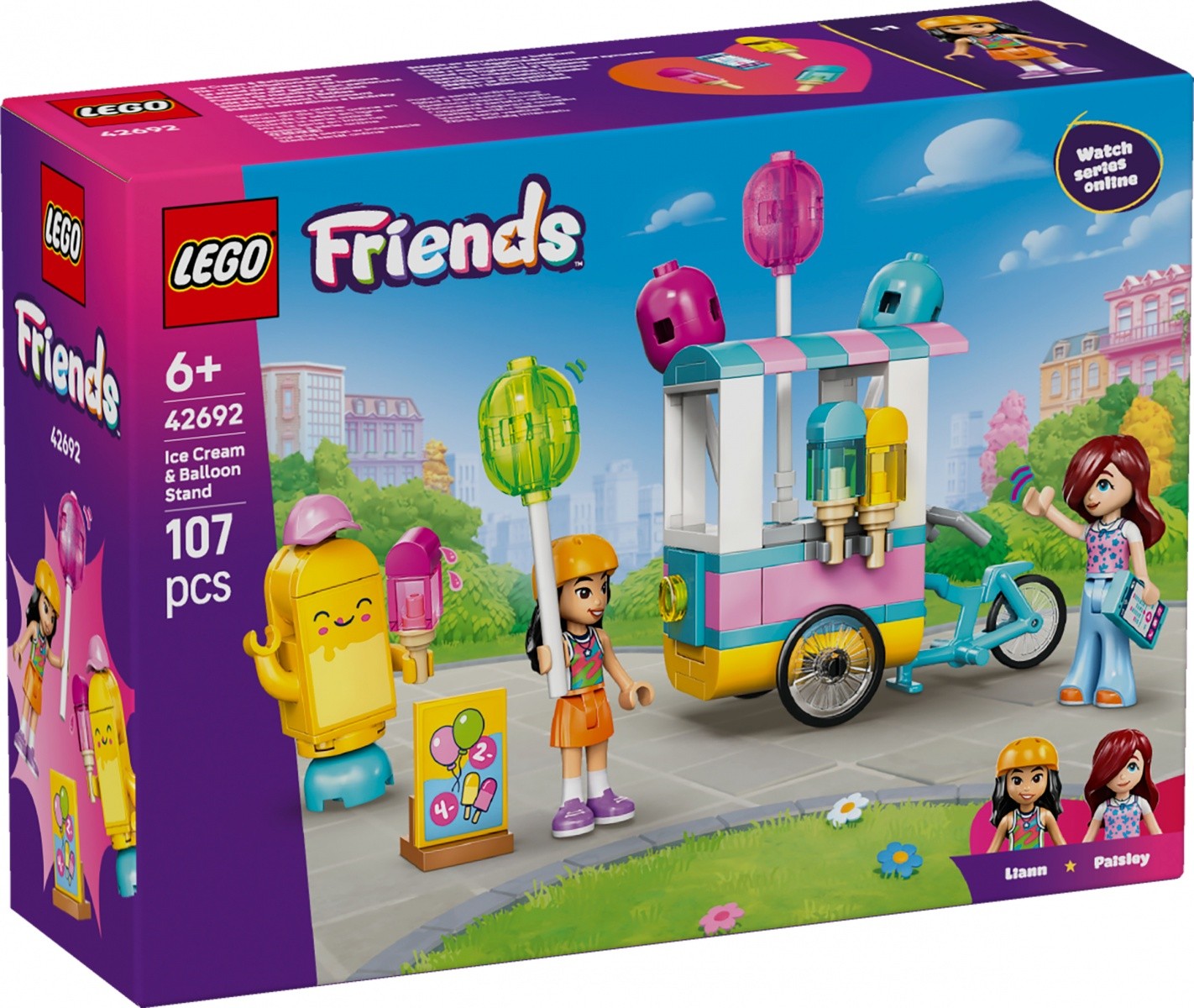 LEGO Friends 42692 Stojalo za sladoled in balone