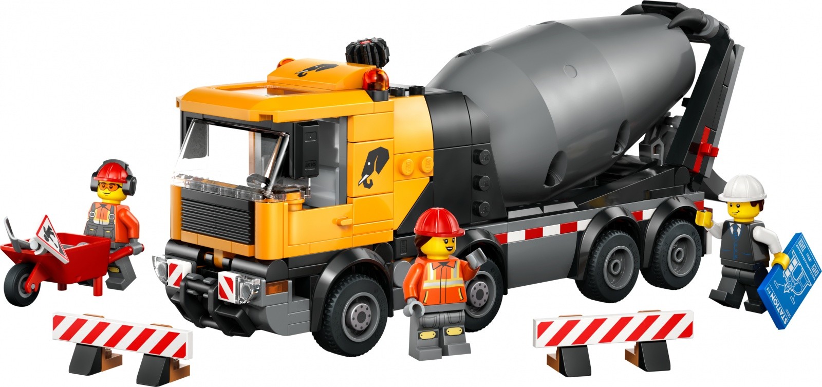 LEGO City 60478 Mešalnik betona 8