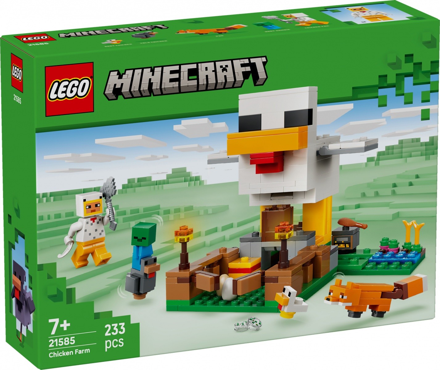 Kocke Minecraft 21585 Kokošnjak