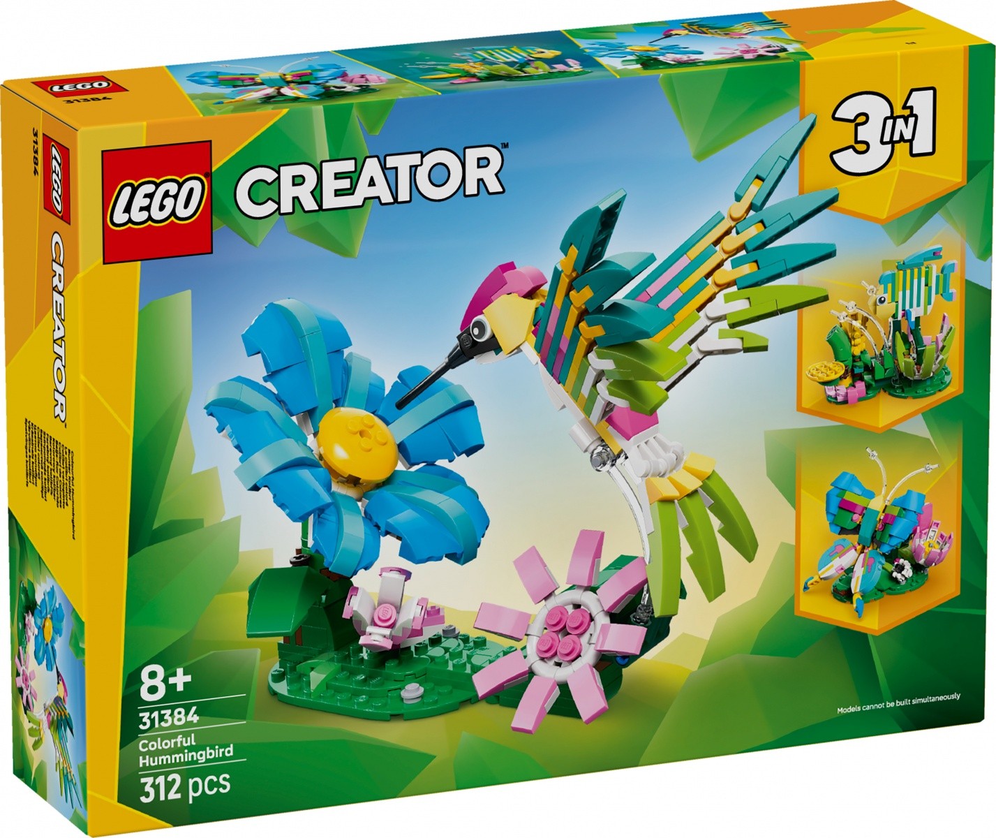 LEGO Creator 31384 Divje živali: Pisani kolibri