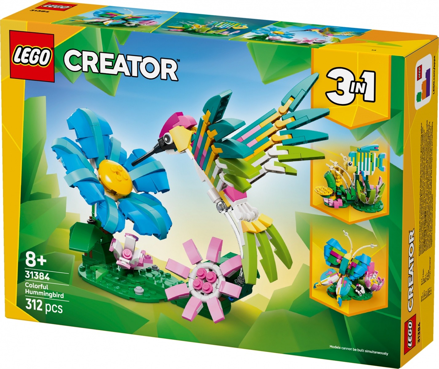 LEGO Creator 31384 Divje živali: Pisani kolibri 5