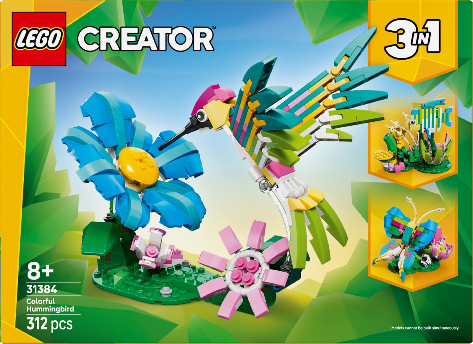 LEGO Creator 31384 Divje živali: Pisani kolibri 6