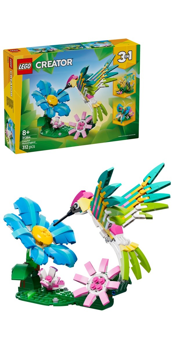 LEGO Creator 31384 Divje živali: Pisani kolibri 7