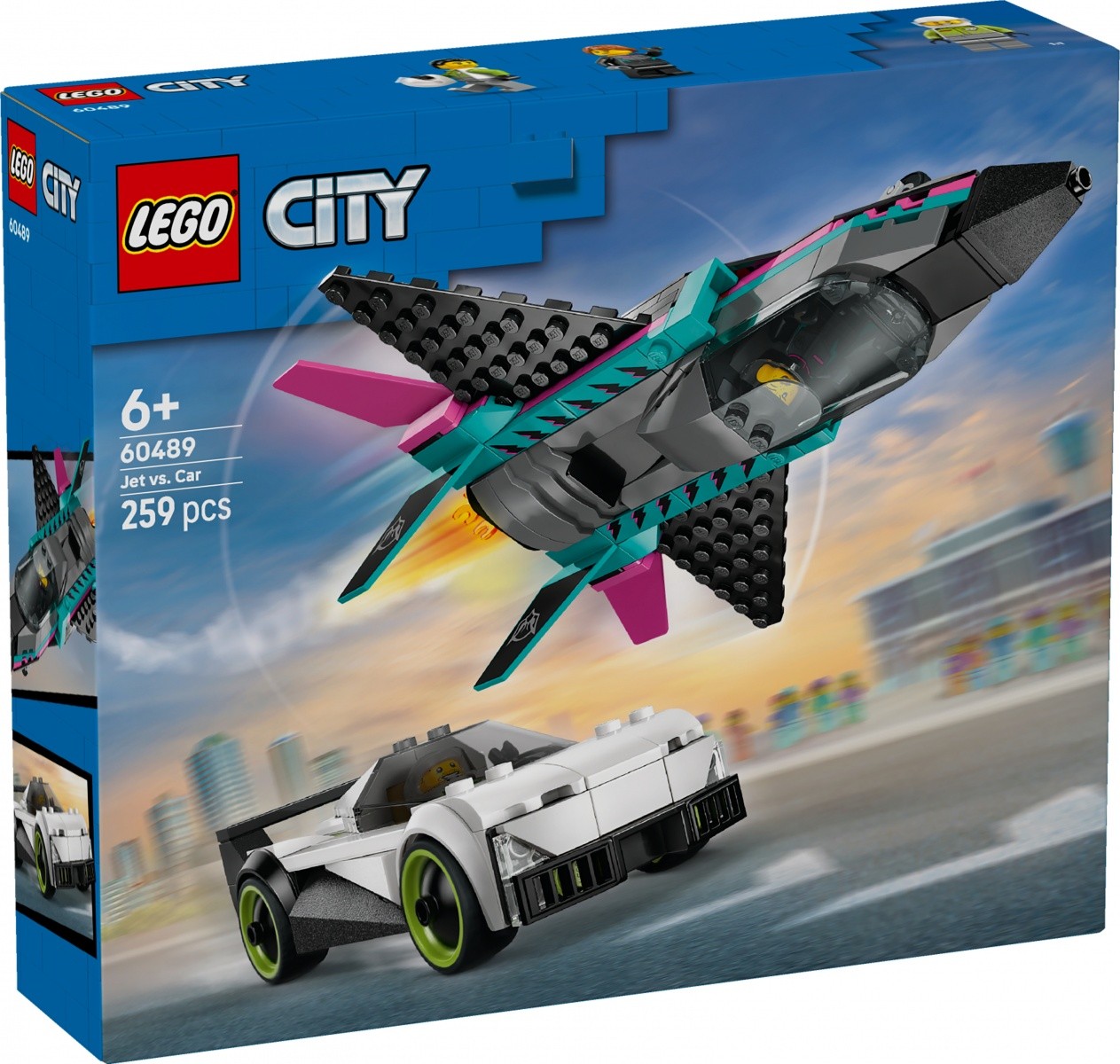 LEGO City 60489 Lovilec proti avtu