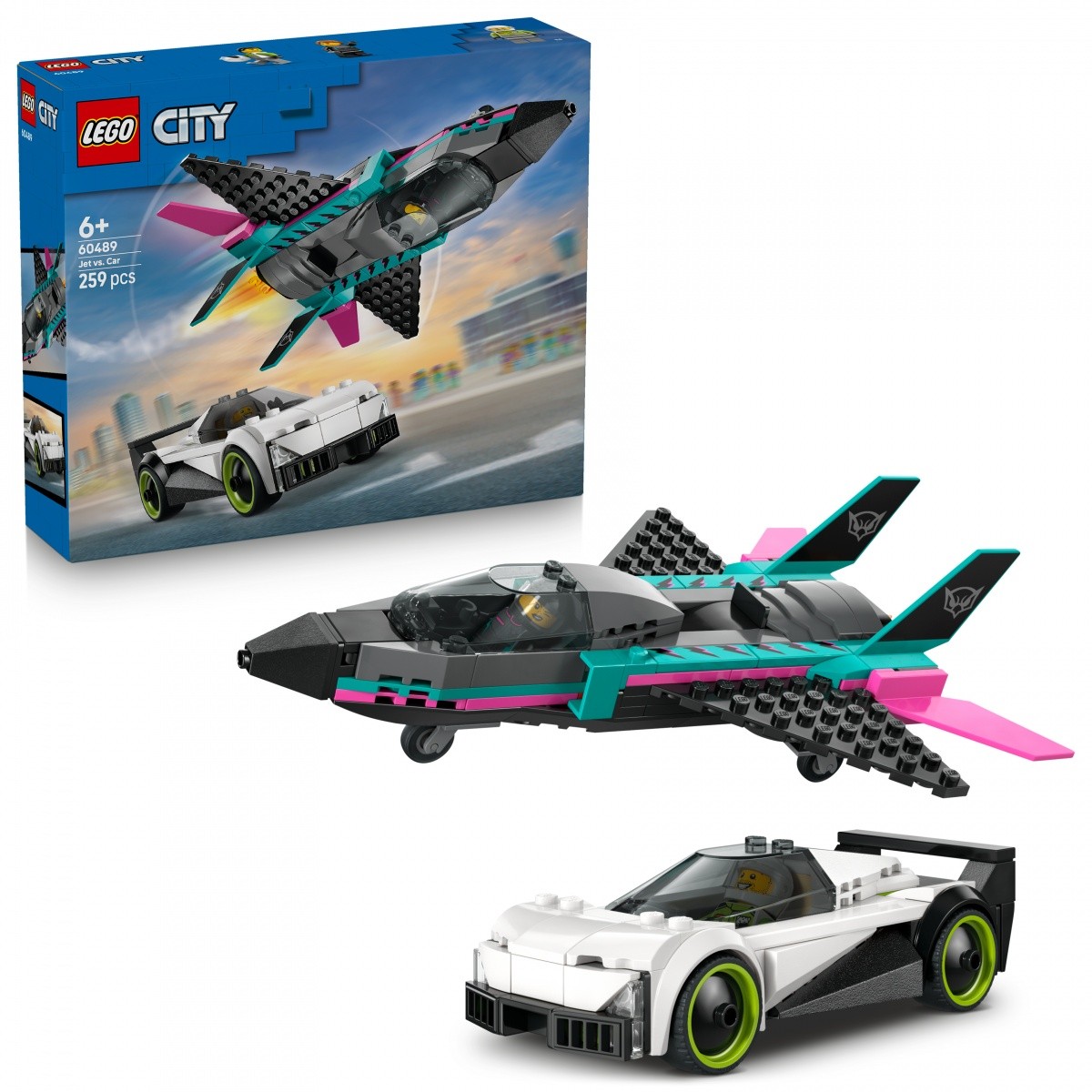 LEGO City 60489 Lovilec proti avtu 7