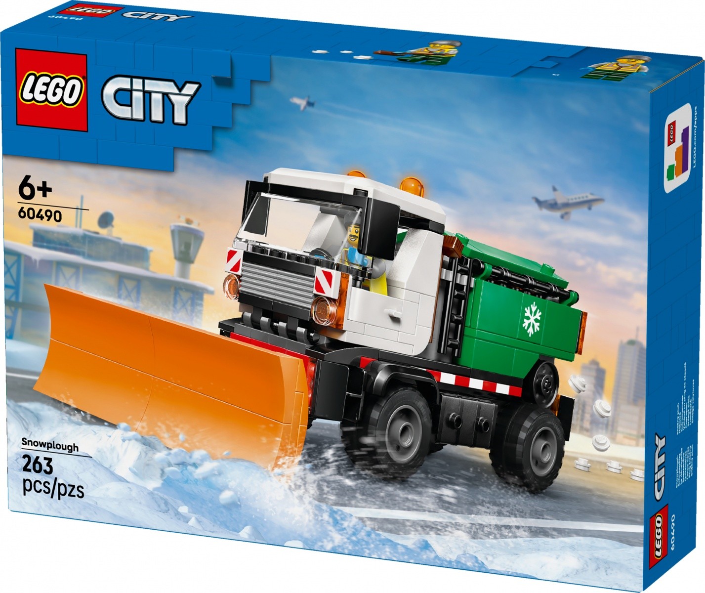Gradbene kocke City 60490 - Snežni plug 2