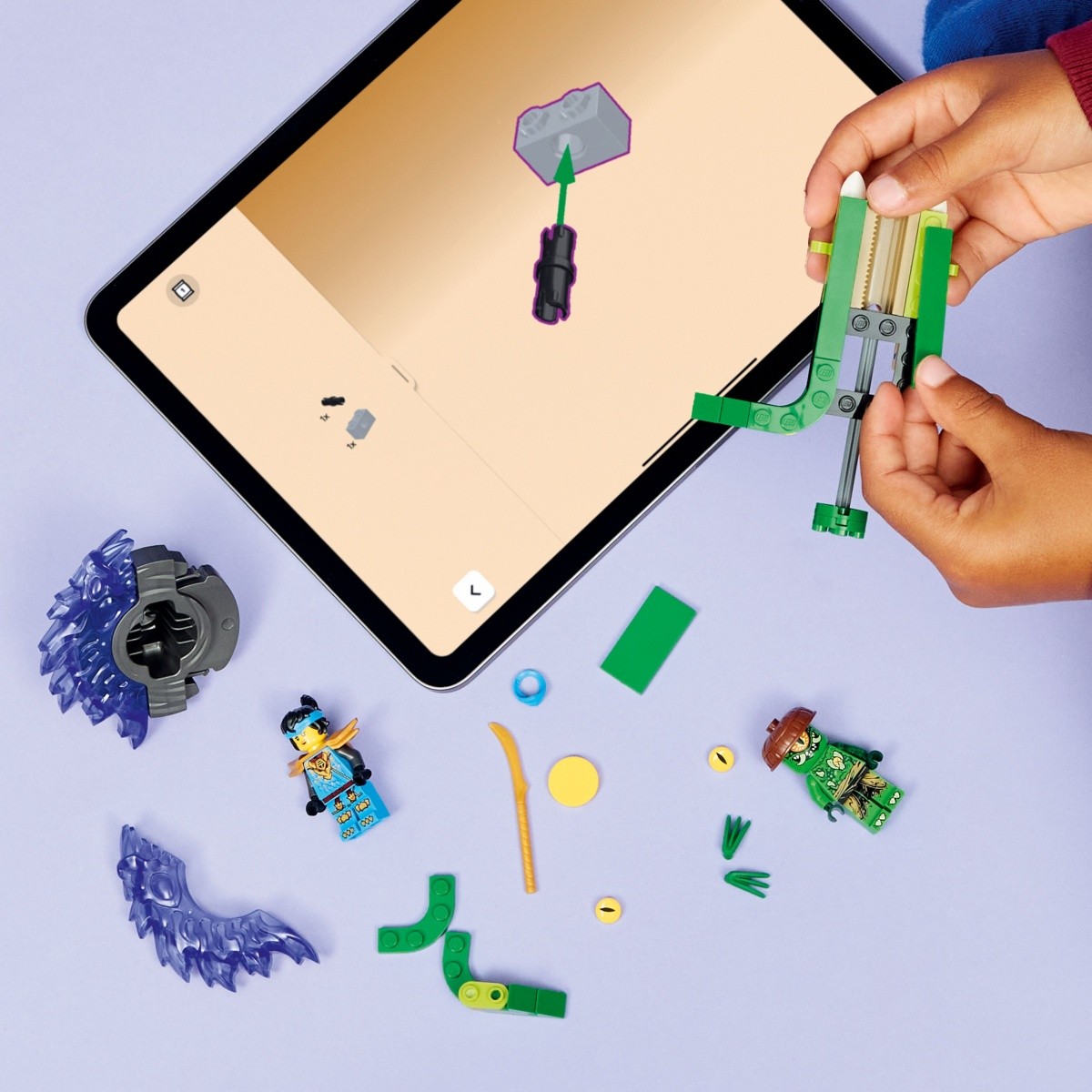 Gradbene kocke Ninjago 71849 - Nya proti zmutiranemu pošasti 6