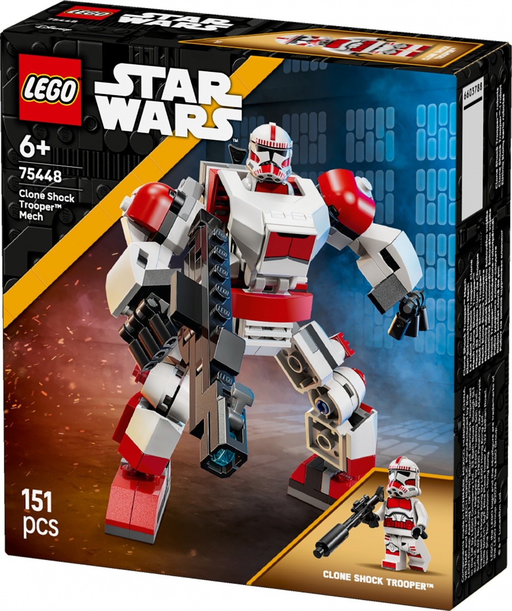 Gradbene kocke Star Wars 75448 - Mech klona Shock Troopera 2