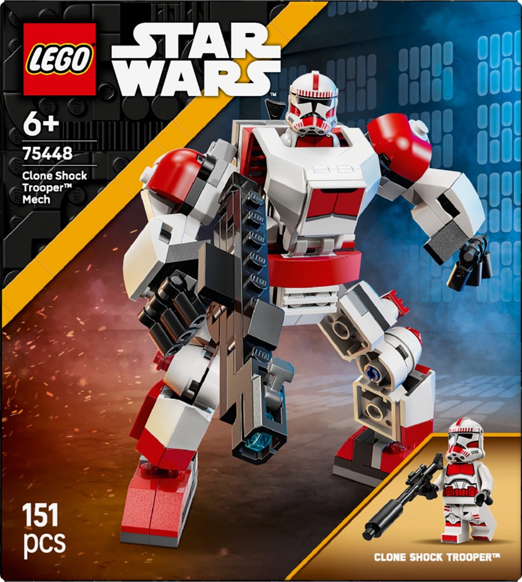 Gradbene kocke Star Wars 75448 - Mech klona Shock Troopera 3