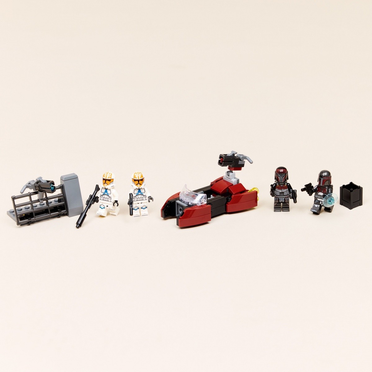 LEGO Kocke Star Wars 75449 Oblenjajo Mandalora, bitka set 4
