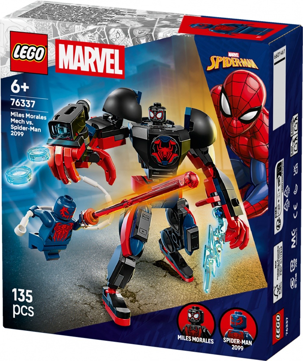 Gradbene kocke Super Heroes 76337 - Miles Morales proti Spider-Man 2099 5