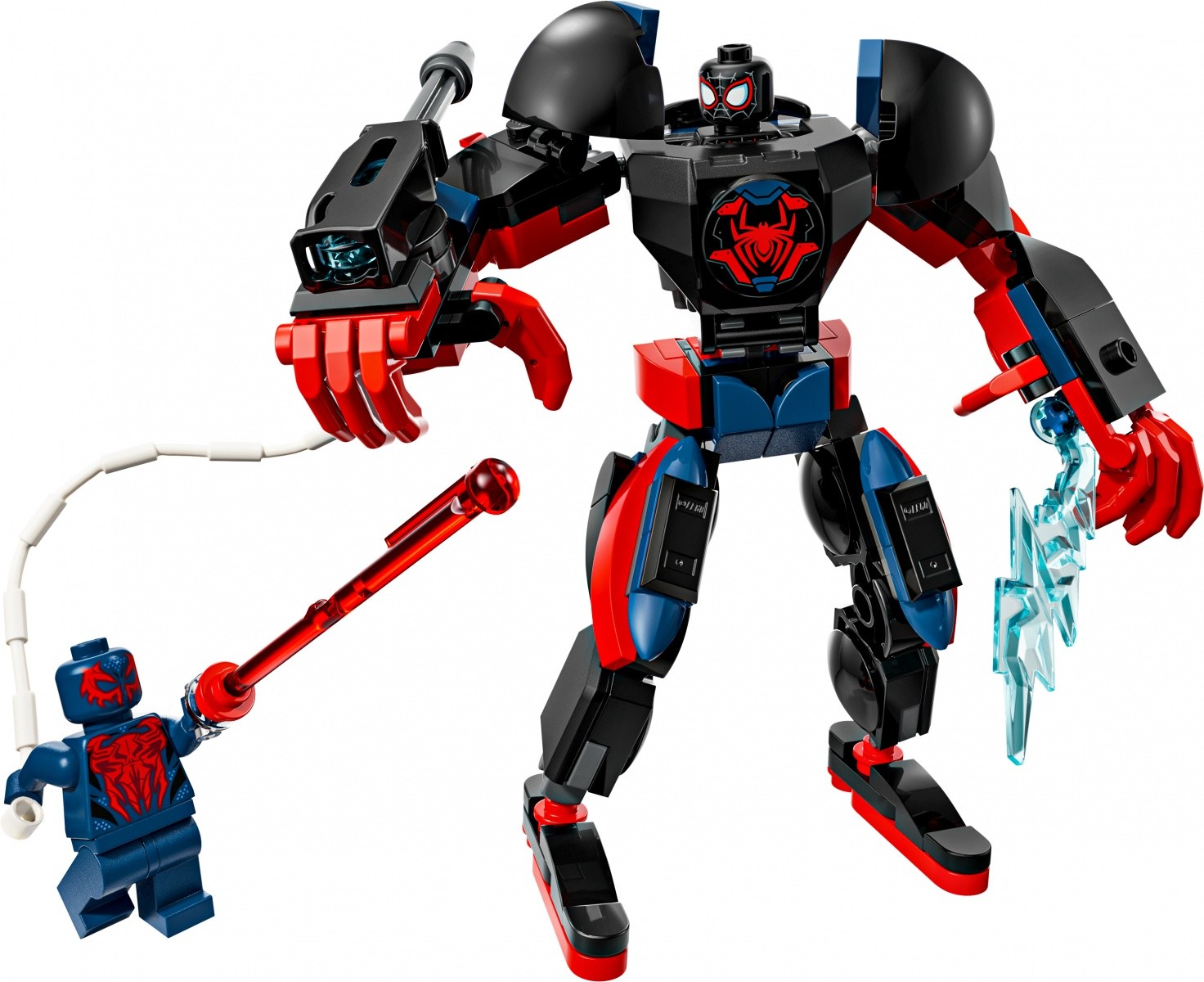 Gradbene kocke Super Heroes 76337 - Miles Morales proti Spider-Man 2099 8