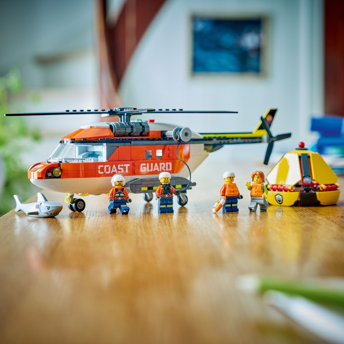 Gradbene kocke City 60503 - Helikopter obalne straže 4