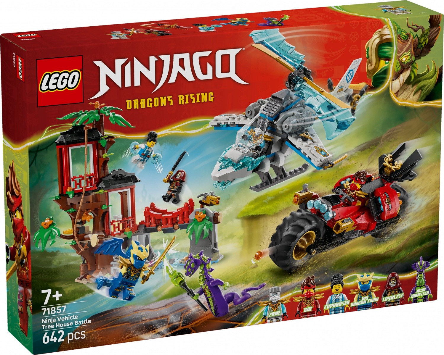 LEGO Ninjago 71857 Bitka ninja: hišica na drevesu s vozili