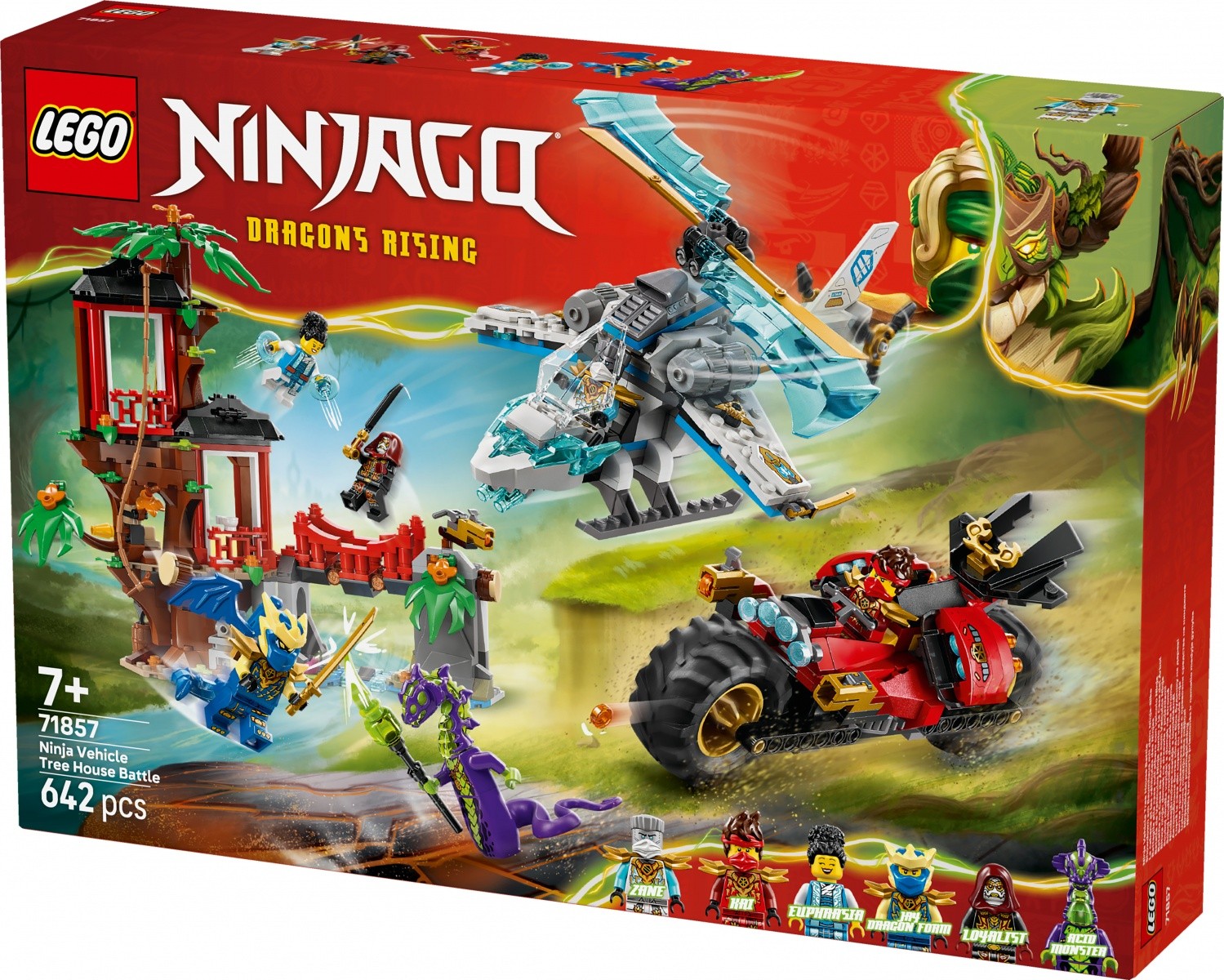 LEGO Ninjago 71857 Bitka ninja: hišica na drevesu s vozili 5
