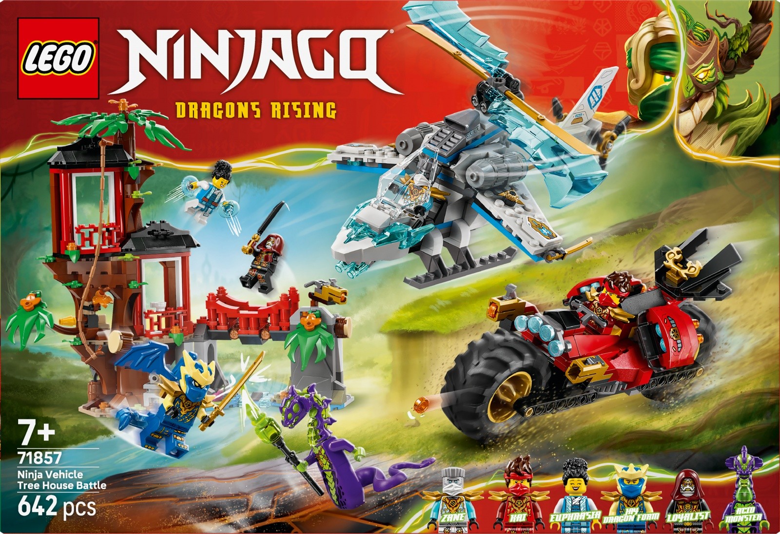 LEGO Ninjago 71857 Bitka ninja: hišica na drevesu s vozili 6