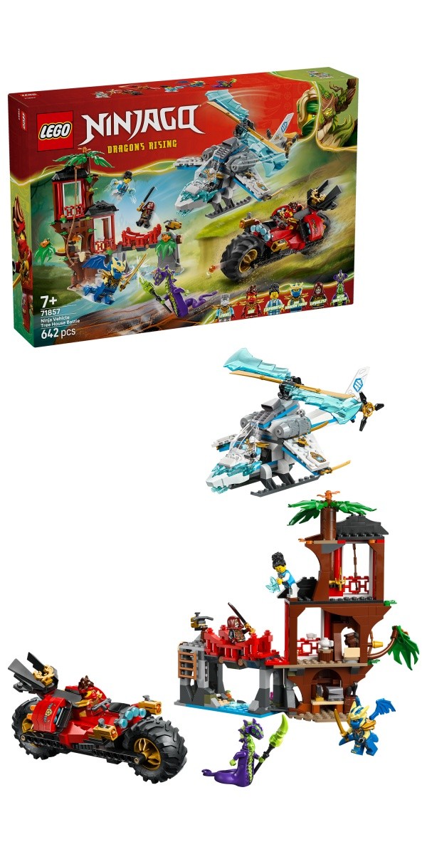 LEGO Ninjago 71857 Bitka ninja: hišica na drevesu s vozili 7