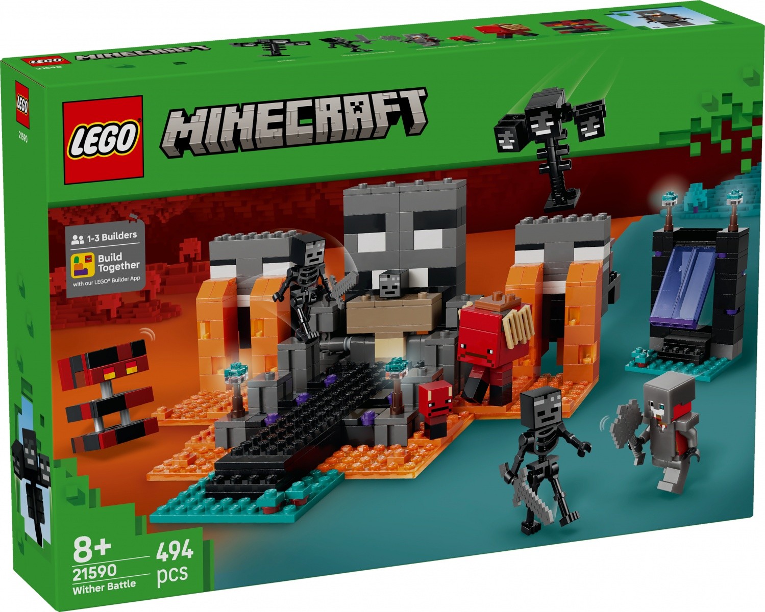 Kocke Minecraft 21590 Boj z Witherjem