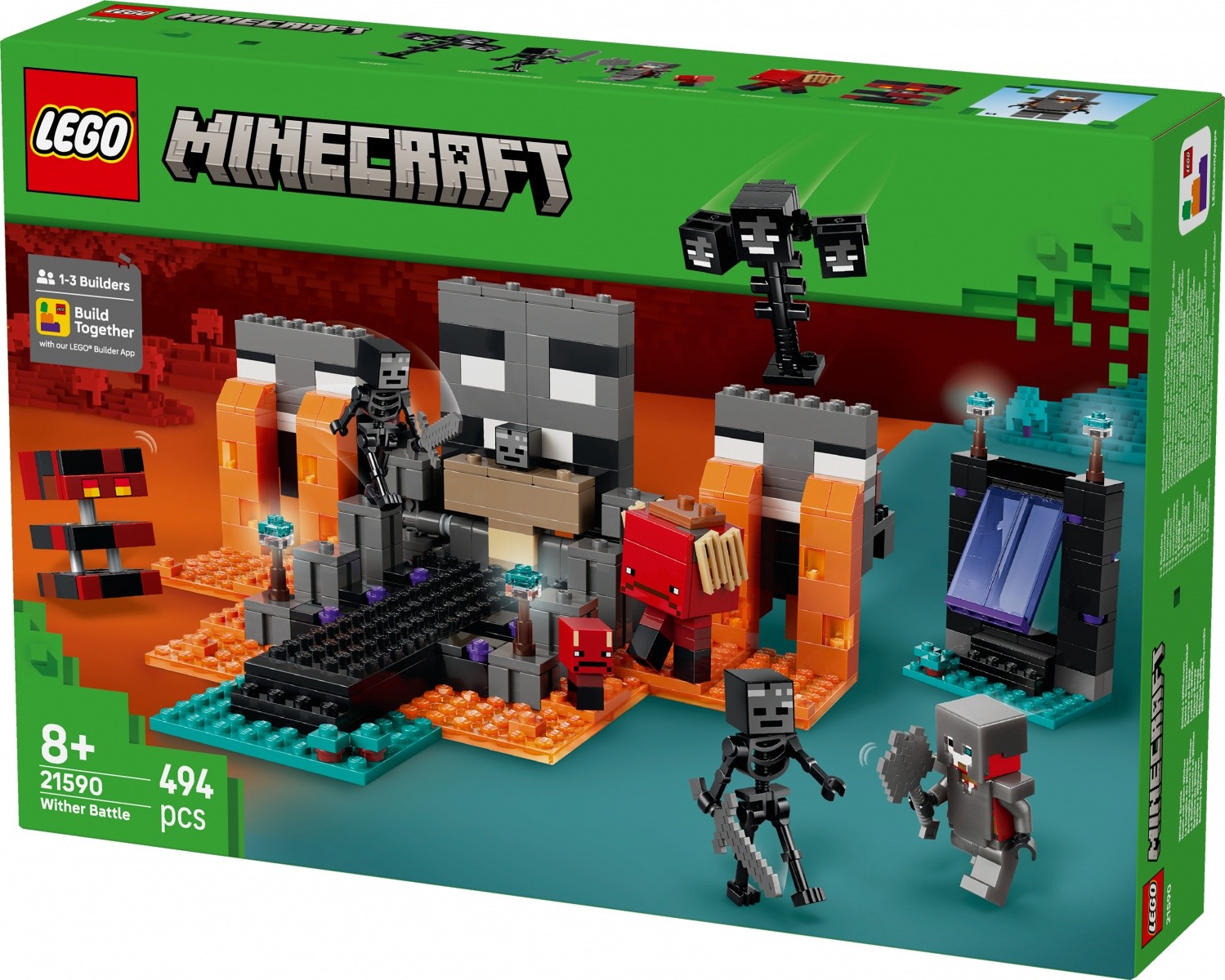 Kocke Minecraft 21590 Boj z Witherjem 2