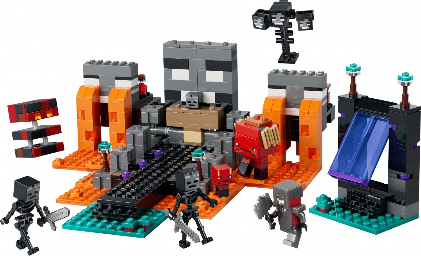 Kocke Minecraft 21590 Boj z Witherjem 4