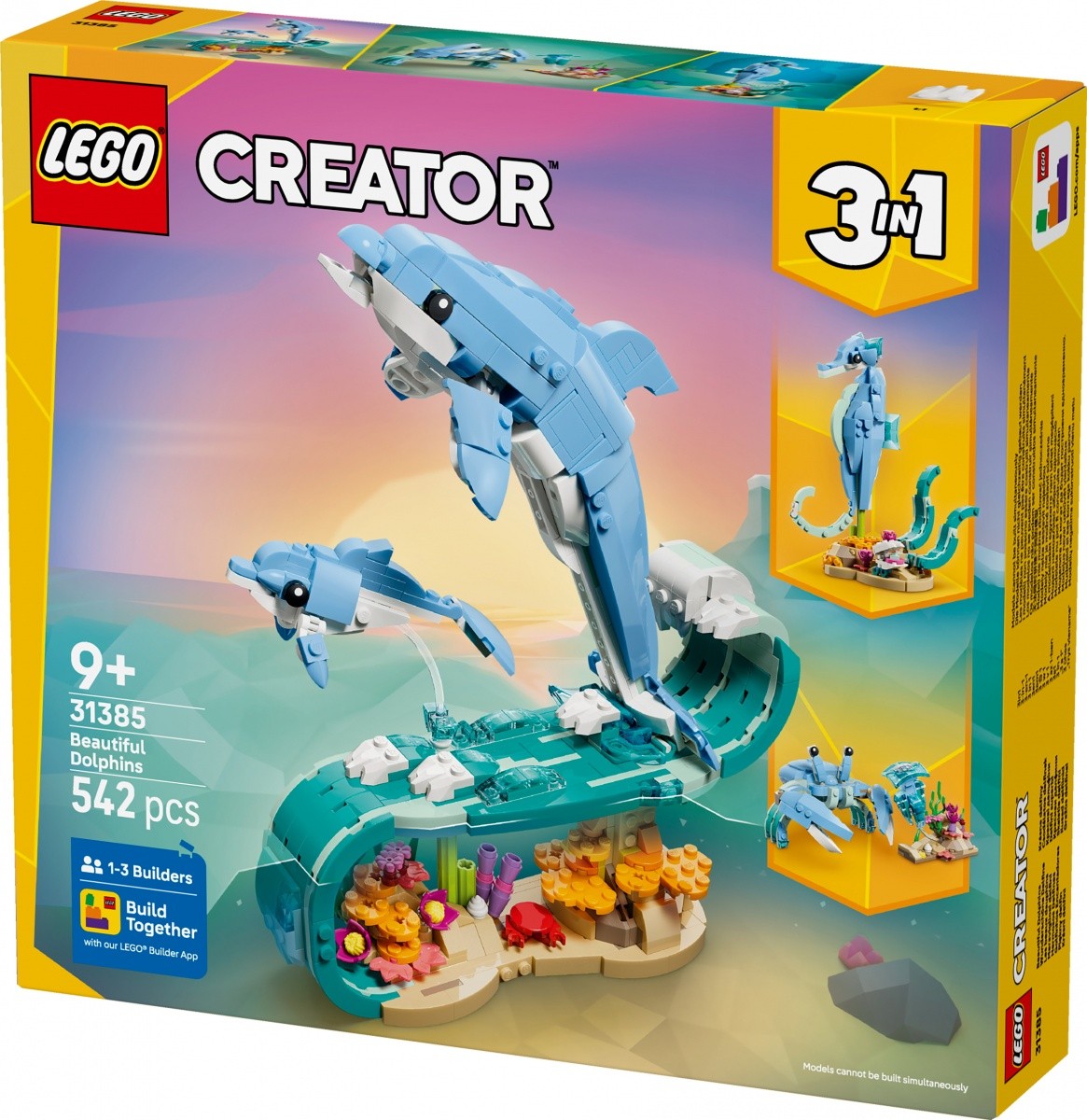 Kocke Creator 31385 Morski svet: lep delfin 2