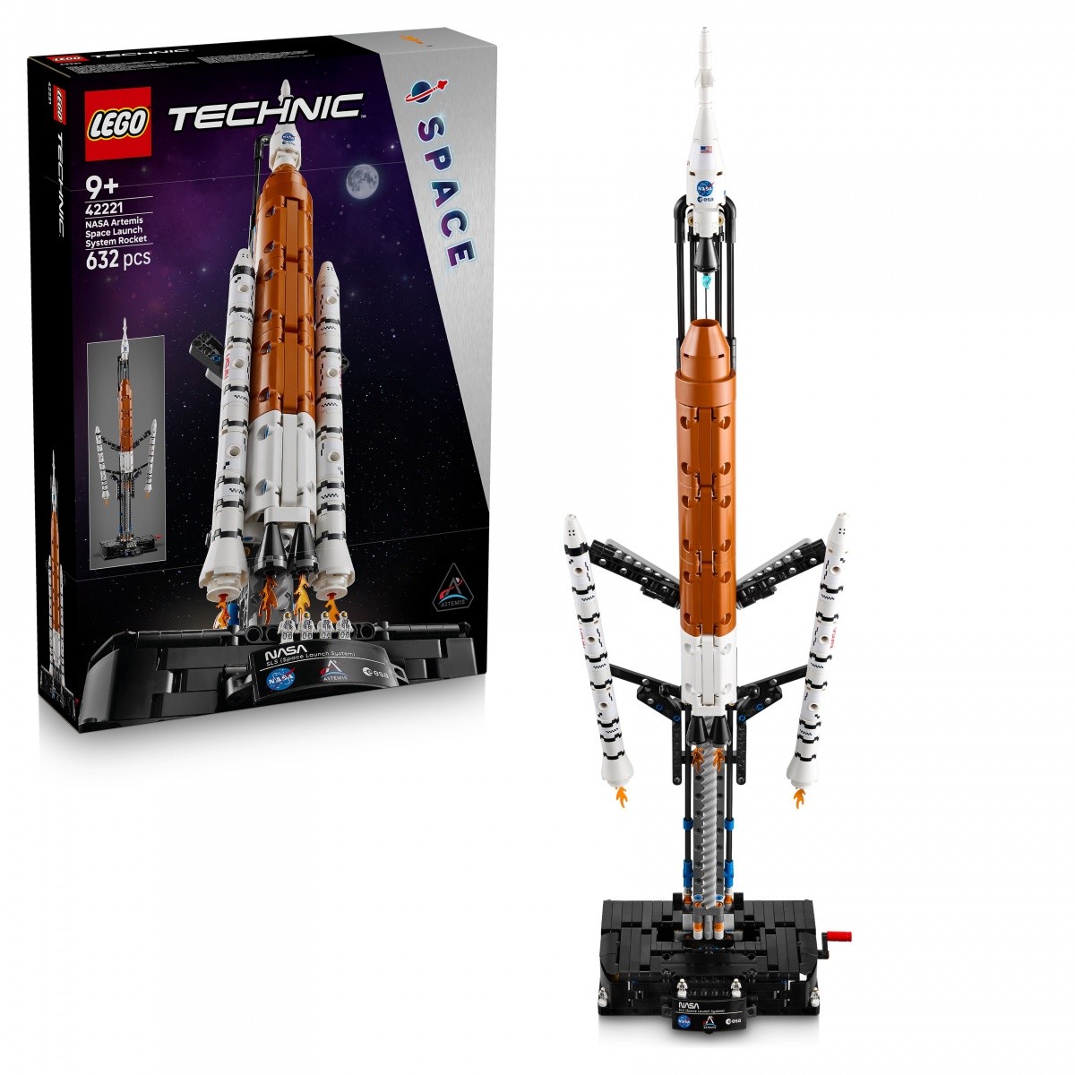 LEGO Technic 42221 NASA Artemis SLS Raketa 2