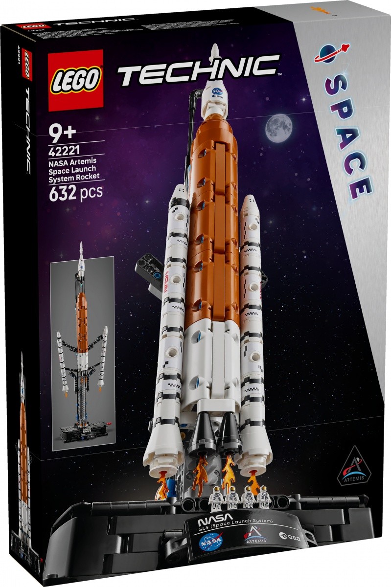 LEGO Technic 42221 NASA Artemis SLS Raketa
