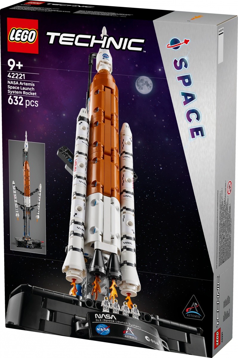 LEGO Technic 42221 NASA Artemis SLS Raketa 6