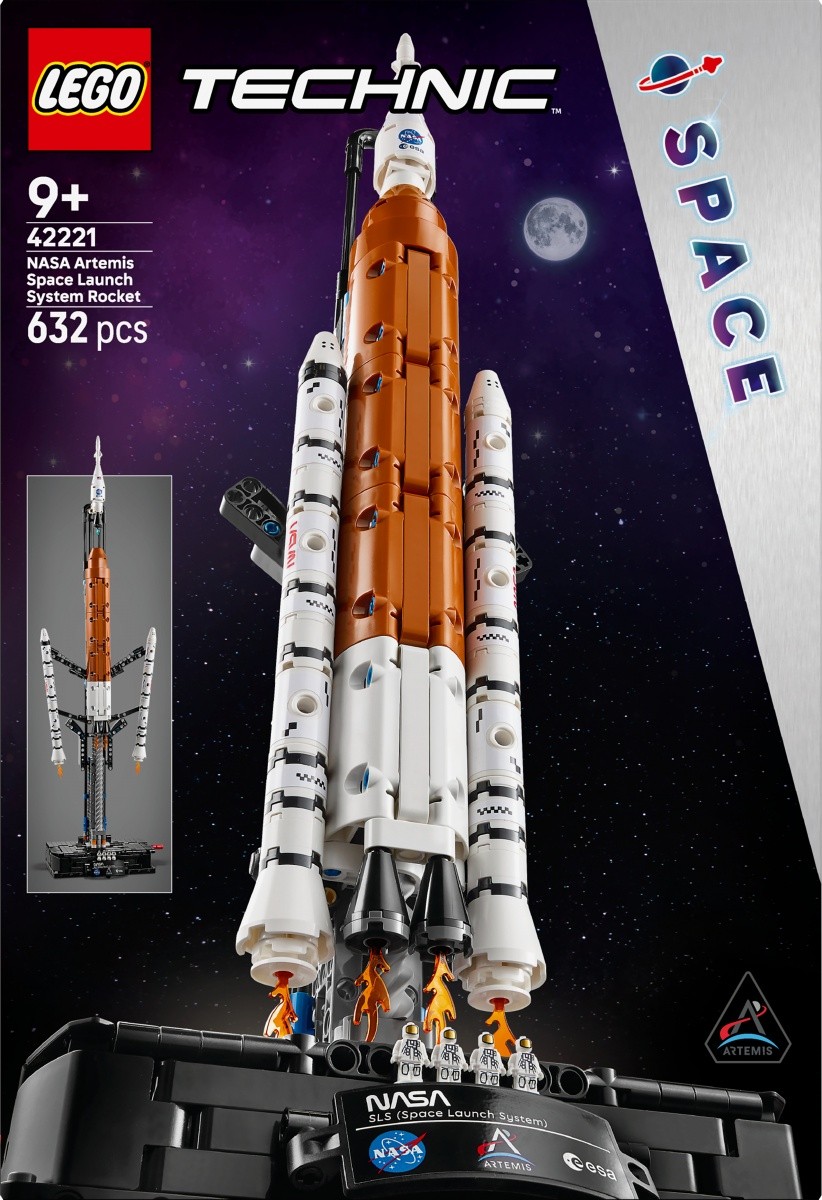 LEGO Technic 42221 NASA Artemis SLS Raketa 7