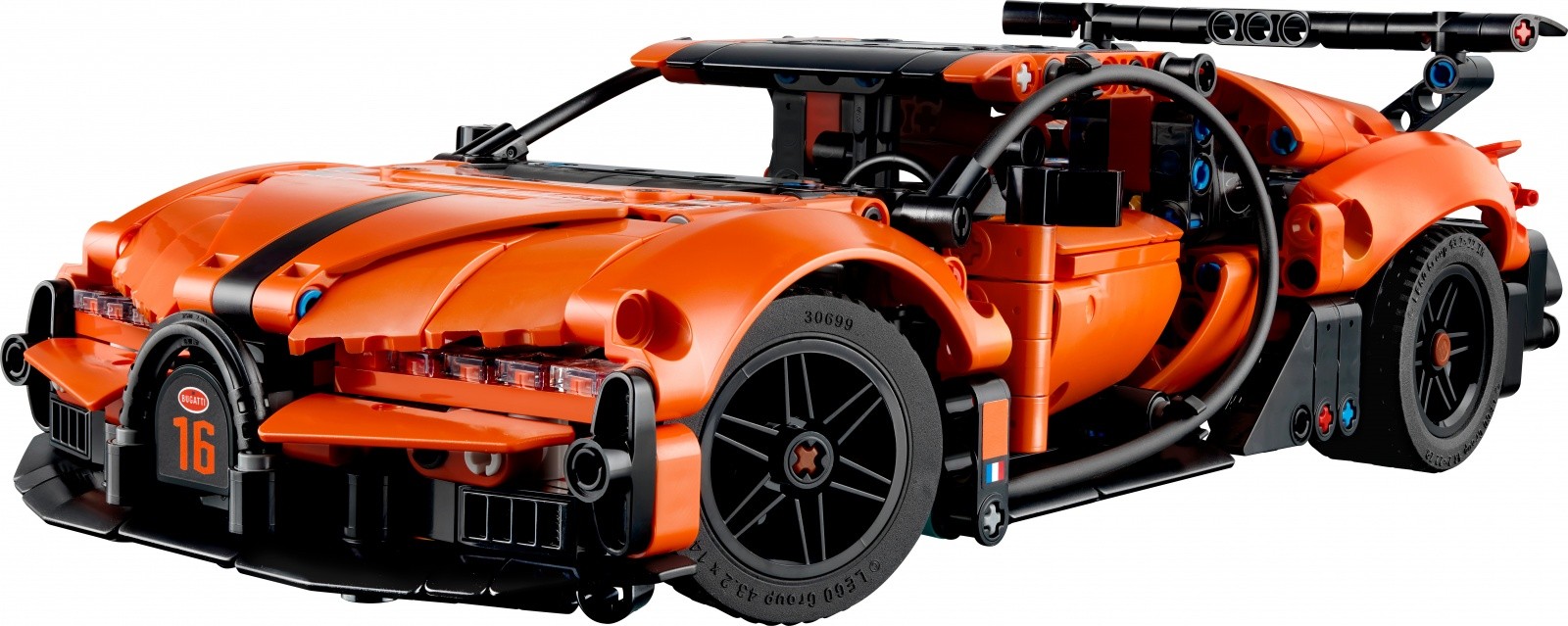 Kocke Technic 42222 Hipersportni avto Bugatti Chiron Pur Sport 5