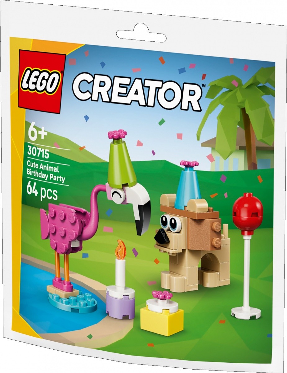 LEGO Creator kocke 30715 Zabava z živalcami ob rojstnem dnevu 2