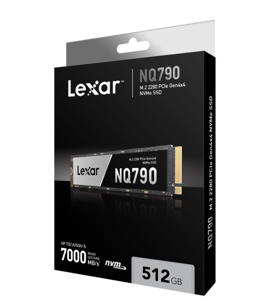 SSD disk NQ790 512GB NVMe 4x4, 2280, 6400/2900 MB/s 2