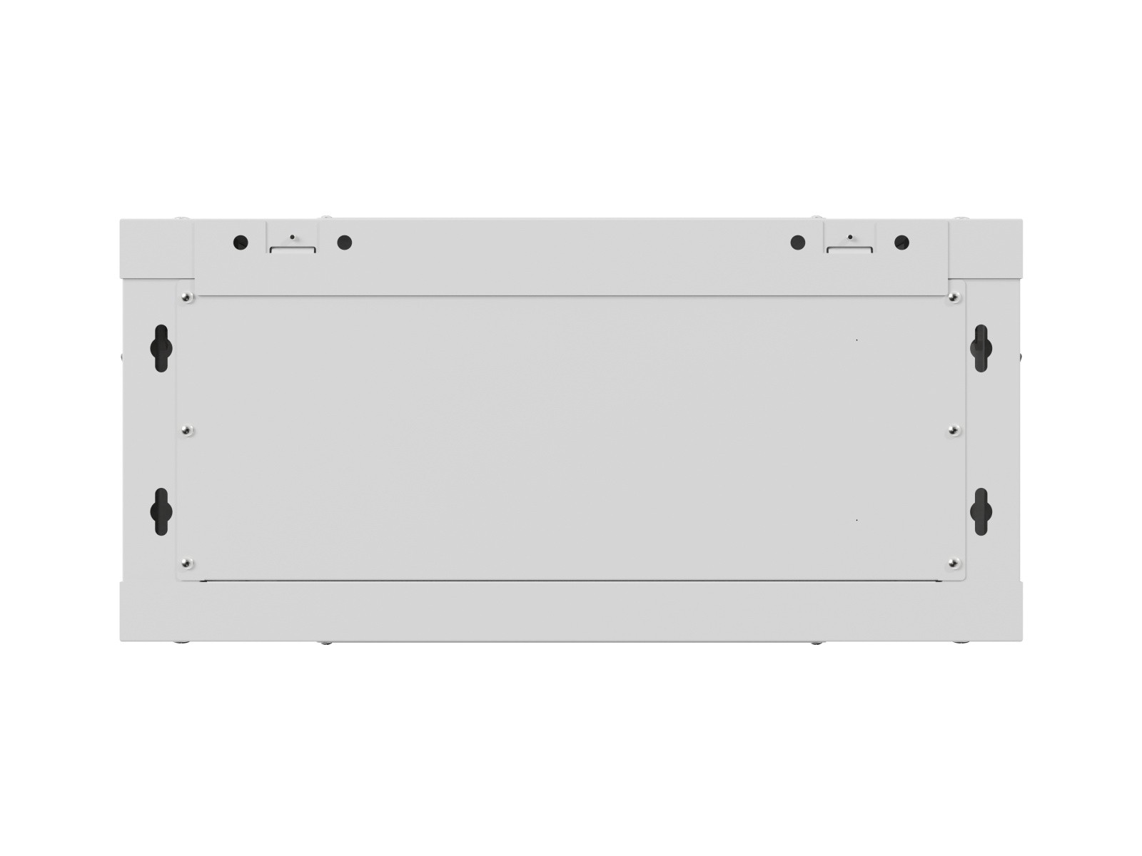Namizno ohišje za omrežne naprave (rack) 19" 4U, 600x450 mm, siva, kovinska vrata (flat pack) 8
