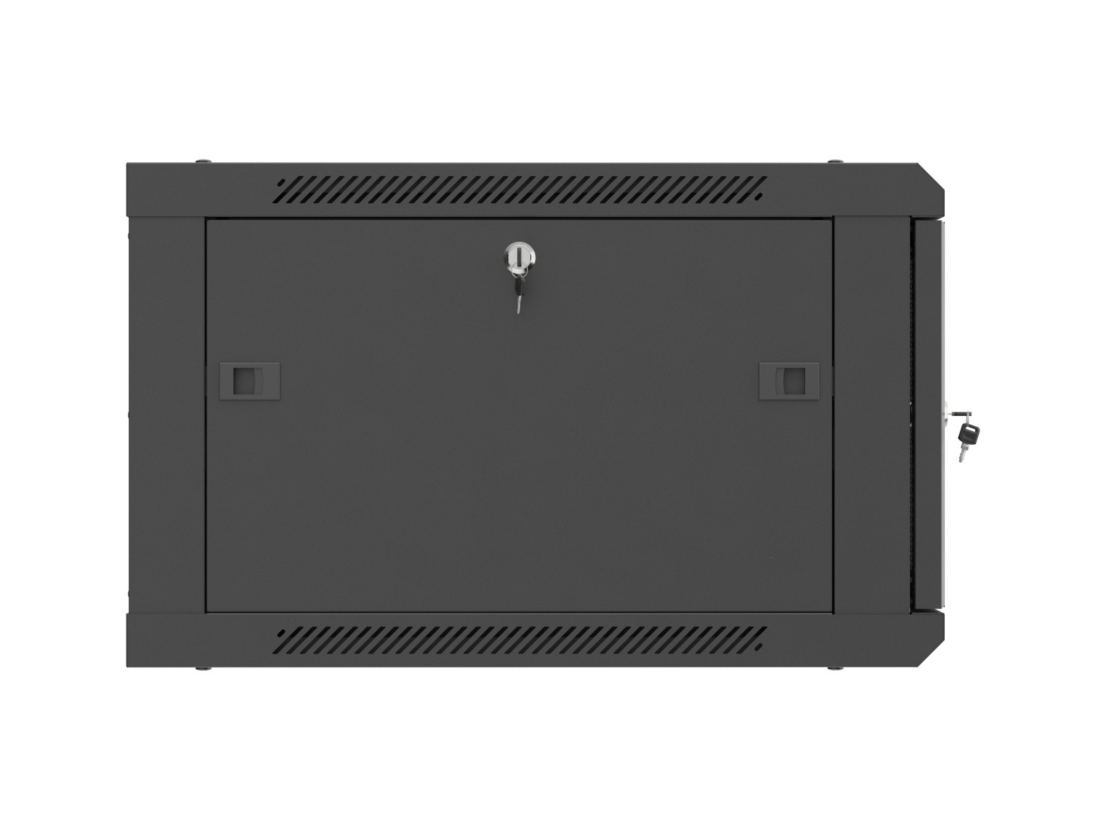 Lanberg 6U viseča omrežna omara, 600x600mm, črna, perforirana vrata 4